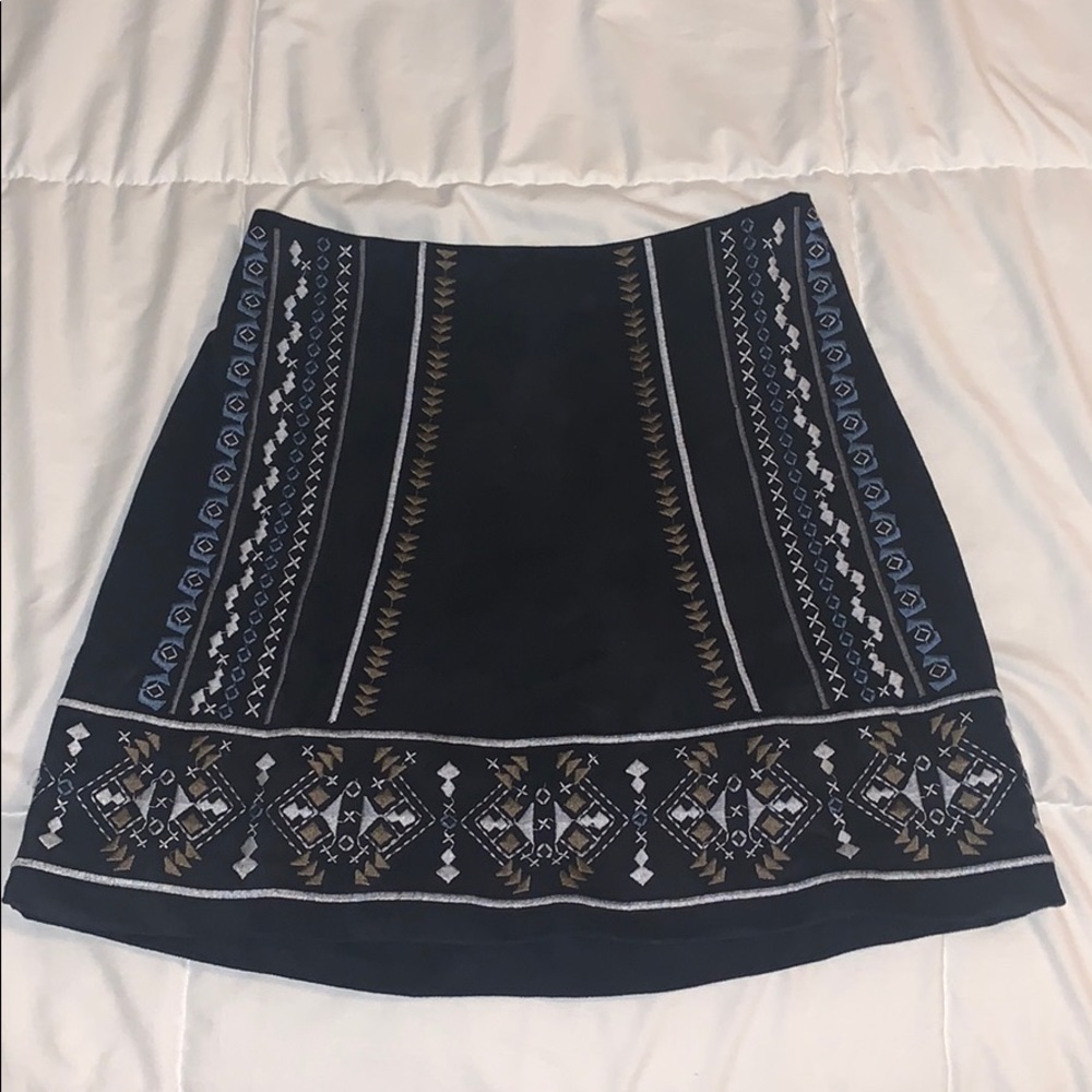 Abercrombie and Fitch side 00 velvety mini skirt
